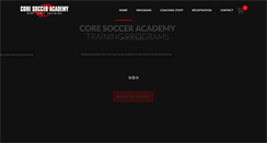 Desktop Screenshot of coresoccer.com